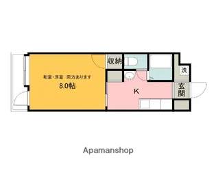 スカイマンション永楽【6002号室】の間取り