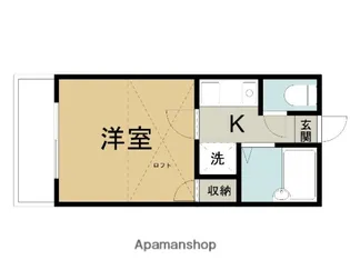 AIM.2 卯垣【2階】の間取り