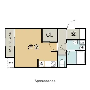 メゾン ド アイ【1階】の間取り