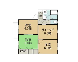 ビューラー・フルイチ【202号室】の間取り