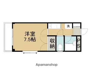 コーポマイⅡ【101号室】の間取り