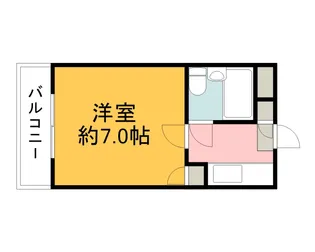 ツインピア21【113号室】の間取り