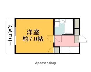 ツインピア21【1階】の間取り