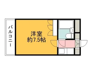 ツインピア21【316号室】の間取り