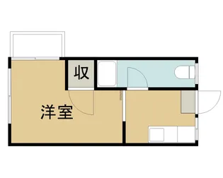 寿ハイツ【402号室】の間取り