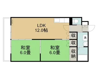 エスプラナーデ【2階】の間取り