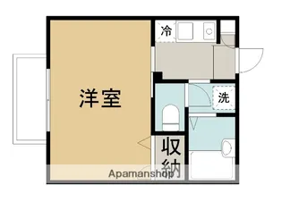 コミュニティー浜村【203号室】の間取り