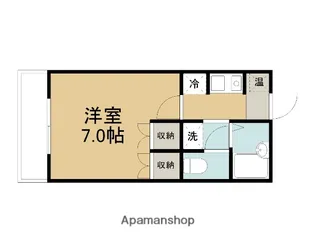 メゾン・ド・クリモ【112号室】の間取り