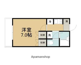 メゾン・ド・クリモ【1階】の間取り