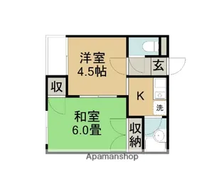 シンシア【2階】の間取り