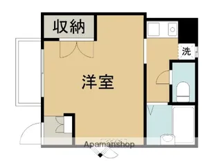 メゾンフレンド【1階】の間取り