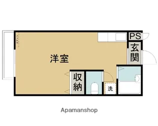 コーポフレンドリー7【2階】の間取り