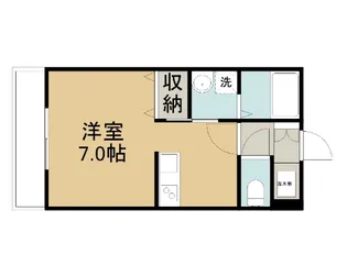 セルシオール千代水【2階】の間取り