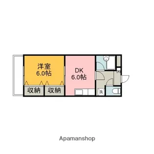 サンフラワー【2階】の間取り