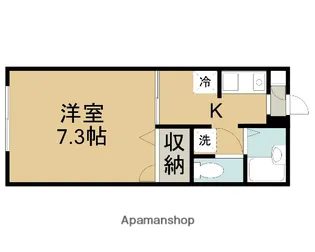 アネシスY【102号室】の間取り