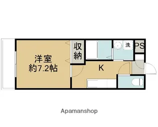 ユービー・ヒルズ【503号室】の間取り