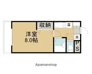 コスモス桂木【3階】の間取り