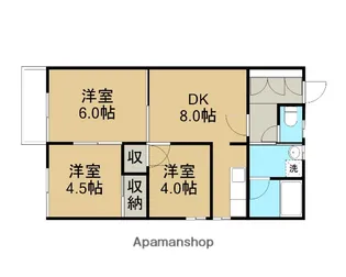 スタッフ88【101号室】の間取り