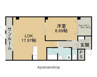 ステラガーデン【301号室】の間取り