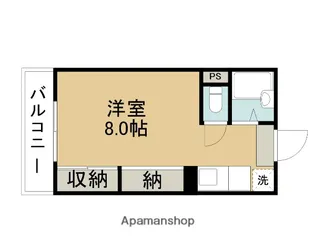 モニマン・デ・アルマ【105号室】の間取り