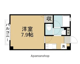 ハイツ若葉【105号室】の間取り