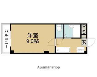 マンション創夢389【201号室】の間取り