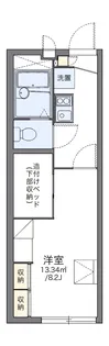 レオパレスヴィラ2【101号室】の間取り