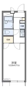 レオパレス湖山駅前【103号室】の間取り