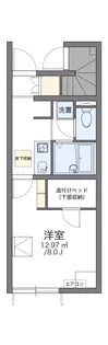 レオネクストエタージュ【103号室】の間取り