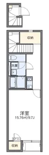 レオネクスト面影【203号室】の間取り
