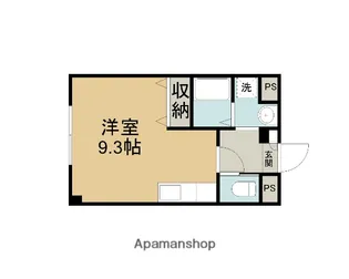 メゾン・ド・ポレールⅤ【101号室】の間取り