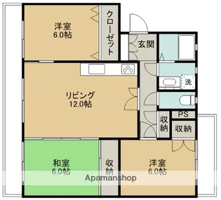 K’sB湯所【1階】の間取り