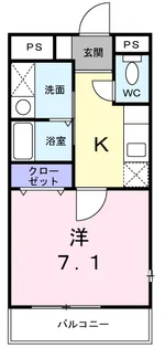 アルトピアーノⅡ【1階】の間取り