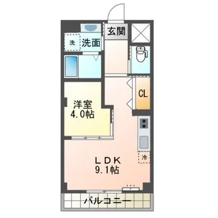 トレスヴィア【2階】の間取り