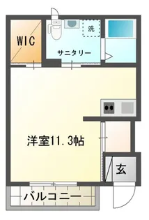 フィレール【101号室】の間取り