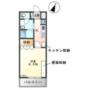 ベアバレー【1階】の間取り