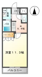 エル・アール【2階】の間取り