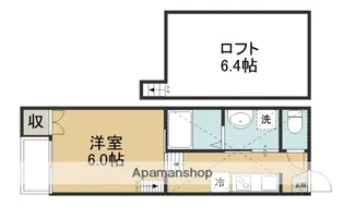 ALPHA THE PREMIER 吉方町【2階】の間取り
