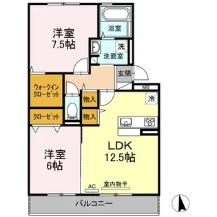 セレスト パレ【2階】の間取り