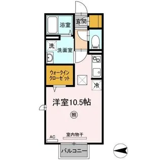 ルシェリア【1階】の間取り