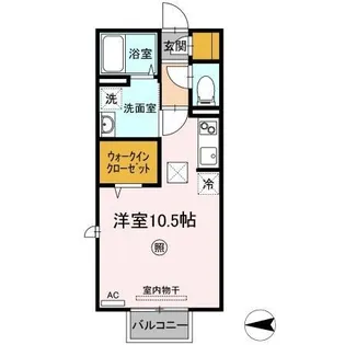 ルシェリア【1階】の間取り