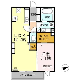 パラシオ【1階】の間取り