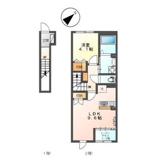 グランデ ルーチェ(仮)【2階】の間取り
