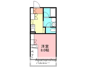 鳥取県米子市西福原3丁目【マンション】の間取り