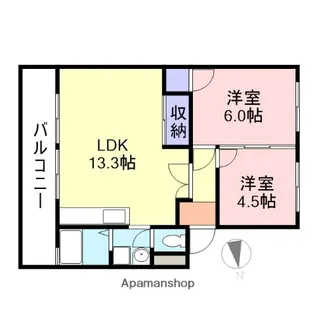 さくらマンション【101号室】の間取り