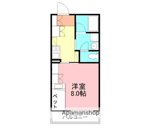 YNT第2マンション【311号室】の間取り
