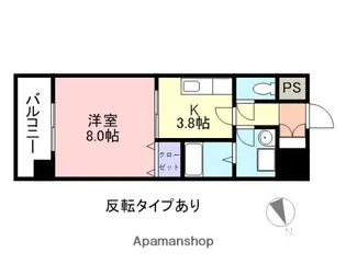 サトサバーブ【303号室】の間取り