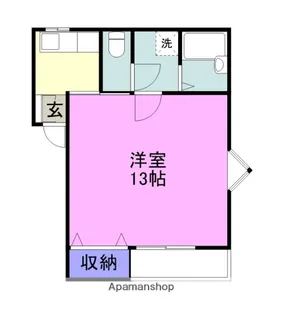 ハイツジュネス【202号室】の間取り