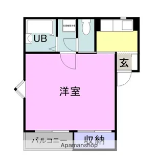 ハイツジュネス【101号室】の間取り