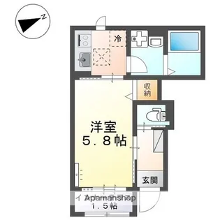 メゾンドホライゾン【101号室】の間取り